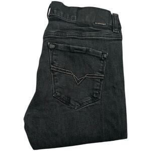 Diesel Hi-Vy Stretch Black Y2K Skinny Jeans